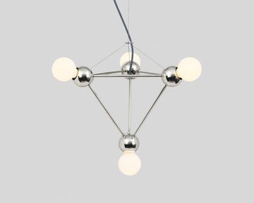 LINA 04-LIGHT PYRAMID SM PENDANT