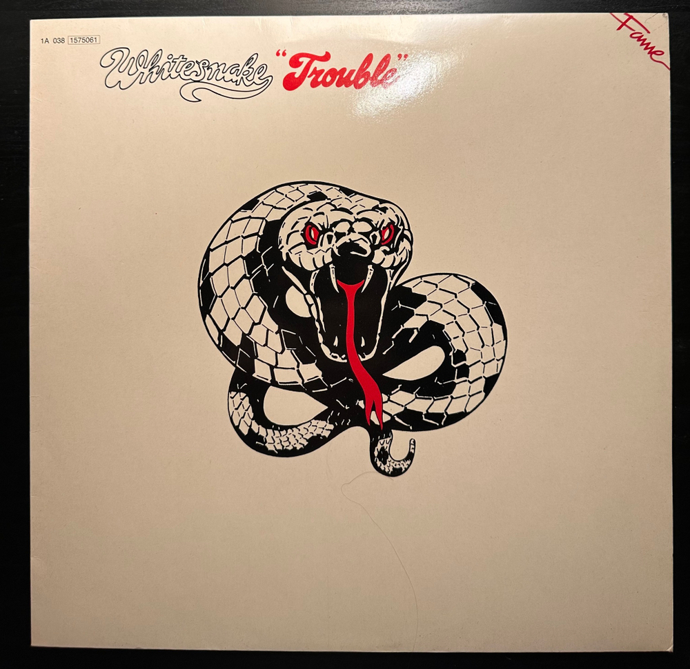 Whitesnake - Trouble (Голландия 1983г.)