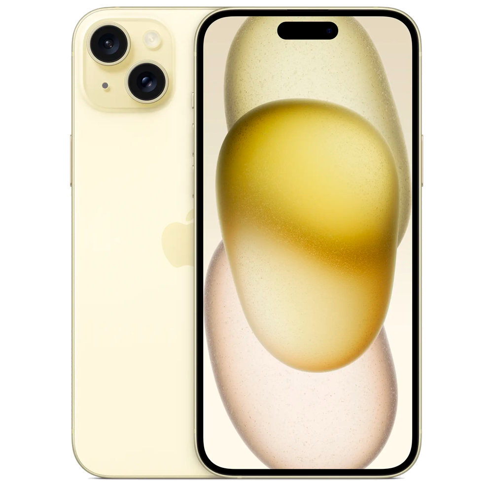 Смартфон Apple iPhone 15 Plus 256GB, Yellow (Желтый)
