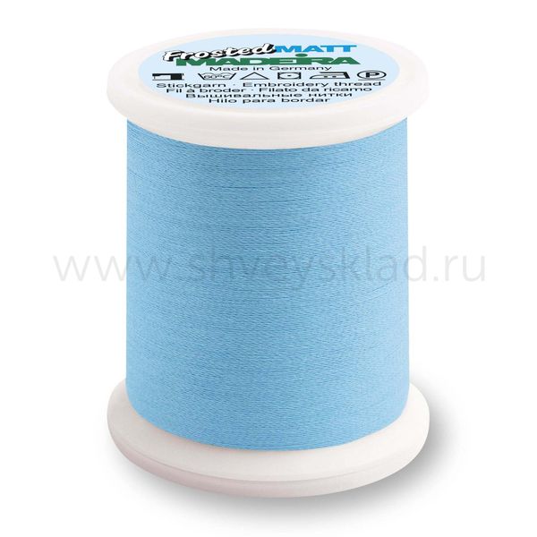 Нитки вышивальные супер матовые Madeira Frosted Matt №40, 500 м, цв. 7828, 9848, 1 катушка