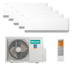 Мульти сплит-система Hisense на 5 комнаты (25+25+25+25+25 кв.м.) VIBE PRO, белый