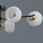 IL0469-6CSQ-24 BK AB LIBRA светильник потолочный ILLUMICO, E27х6
