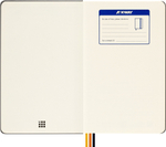 Блокнот Moleskine LE K-Way (SKQP062KWGREENWMR) 13х21 см, текстиль, 240 стр. без линовки, зеленый