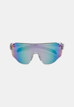 Спортивные очки HILX Savage (L) Shiny Crystal Grey Purple / Purple Lens