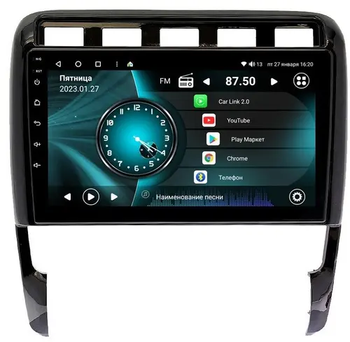 Магнитола для Porsche Cayenne 2002-2010 - Vaycar VA61-0443 на Android 13, Быстрая, 4G SIM-слот