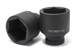 Головка ударная глубокая, 70мм (6гр) 1'' Partner PA-48510070