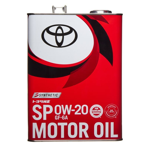 0W20 Масло моторное TOYOTA SP GF-6A 4л 0888013205