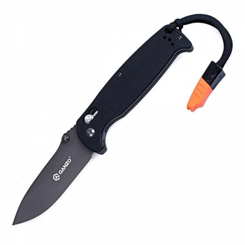 Нож Ganzo G7413-WS (оранжевый, черный, зеленый)