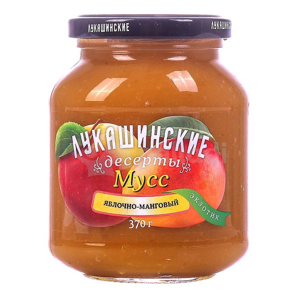 Мусс "Лукашинские" яблочно-манговый экзотик, 370г