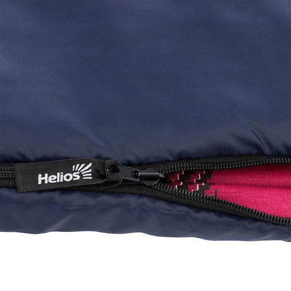 Спальный мешок Helios БАТЫР XXL СОШ-3 (220*90) синий (синтепон)