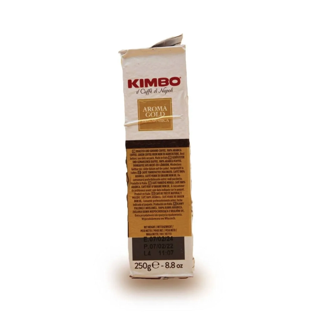Кофе молотый Kimbo Aroma Gold, 250 гр.