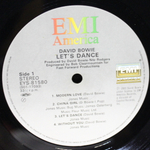 David Bowie / Let's Dance (LP)