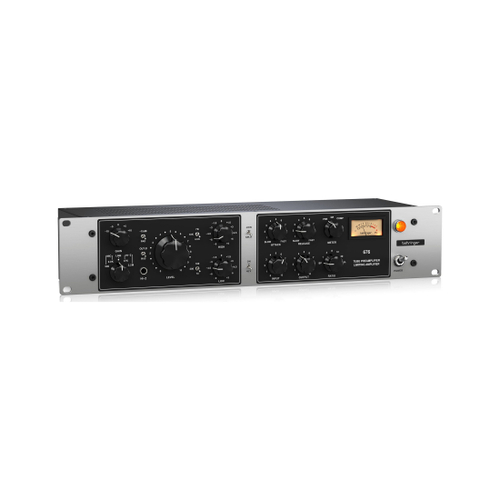 BEHRINGER 676 - классический ламповый предусилитель и FET компрессор с трансформаторами Midas
