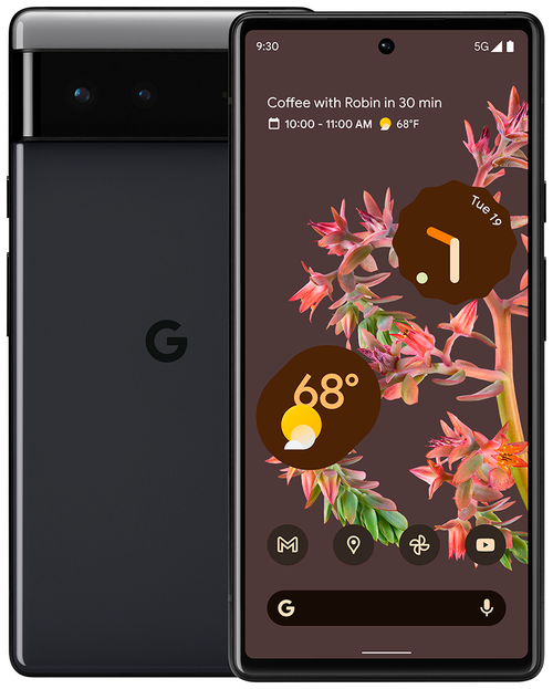 Смартфон Google Pixel 6 8/256GB, Stormy Black (Неистовый черный) (Японская версия)