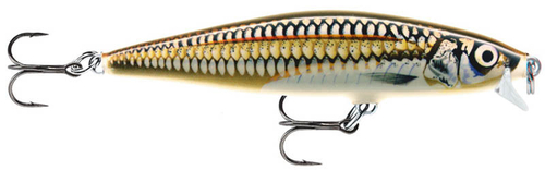 Воблер RAPALA Flat Rap 08 /SEW /плавающий/ 0,9-1,8м, 8см, 7гр