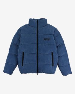 Пуховик Downjacket Velvet Голубая