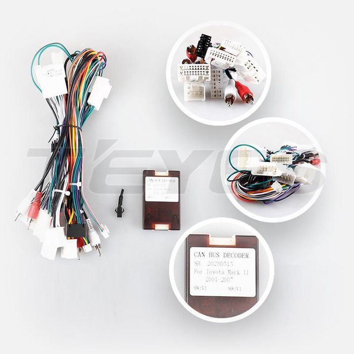 Магнитола для Toyota Mark II 110 2000-2004 (наверх, климат на ШГУ) - Teyes CC3L монитор 9" IPS на Android 10, CarPlay, 4G SIM-слот