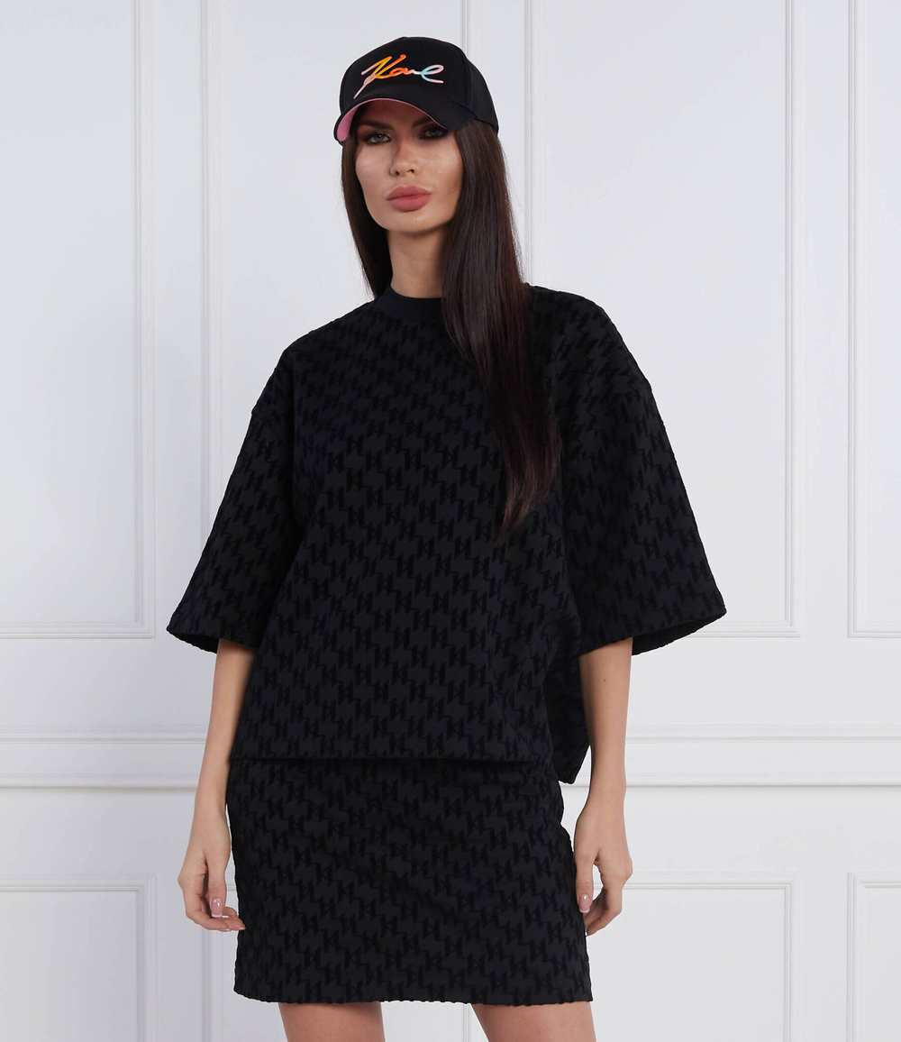 тощие allover flock Karl Lagerfeld - черный(226W1812)