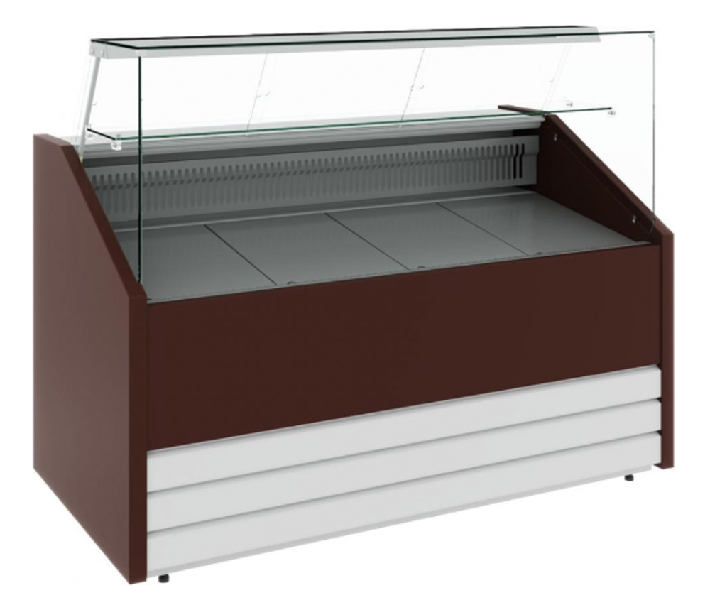 Тепловая витрина CARBOMA COLORE GС75 SH 9006-9003