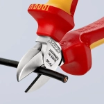 Кусачки боковые хромированные 140 мм Knipex 70 06 140 SB