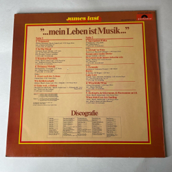 Винтажная виниловая пластинка LP James Last Джеймс Ласт, Mein Leben Ist Musik (Германия 1976)