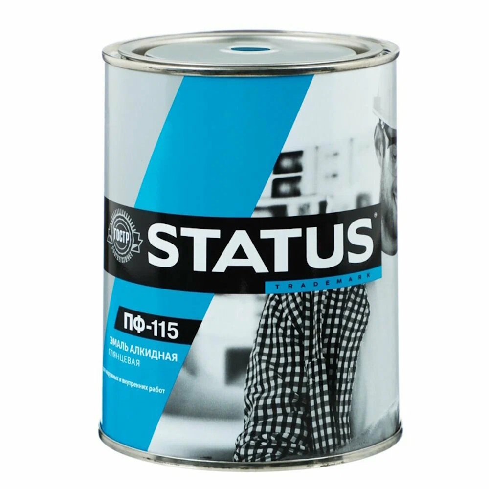 Эмаль ПФ-115 РАДУГА STATUS  салатная  2,6кг