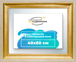 Зеркало настенное в раме 40x60