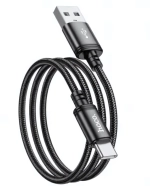 Кабель HOCO X89 USB-Type-C 3A 1м Nylon Black