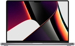 Ноутбук Apple MacBook Pro A2442 (MKGQ3RU/A) 14.2"/Apple M1 Pro/RAM 16GB/SSD 1024GB/16 core GPU/3024*1964/IPS 120hz/Sonoma/Подсветка кл-ры: LED/серый космос. Состояние: B1