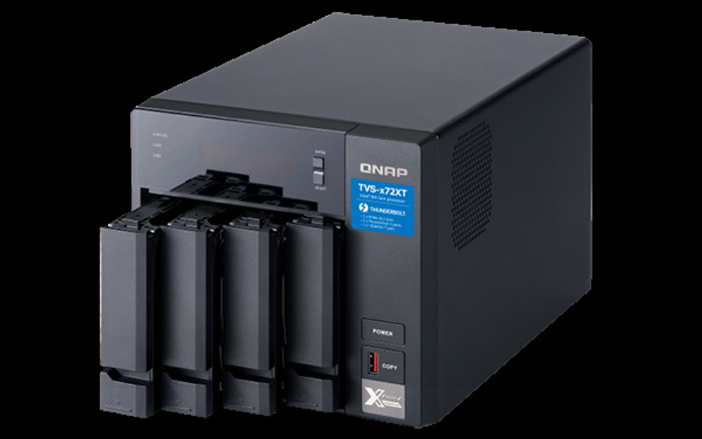 Сетевой накопитель QNAP TVS-472XT-PT-4G