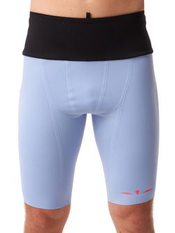 ТАЙТСЫ КОРОТКИЕ МУЖСКИЕ С ПОЯСОМ SFA SHORT TIGHT | SKYBLUE