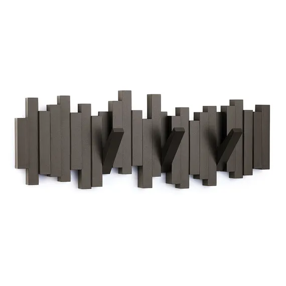 Настенная вешалка Sticks эспрессо