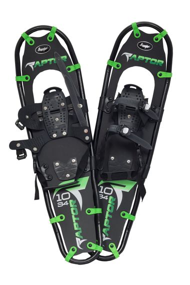 Снегоступы Canadian Camper RAPTOR R930 (черно-зеленый) 22,9х76,2