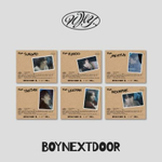 Альбом BOYNEXTDOOR - WHY.. 1st EP Album LETTER Version 6 Cover SET