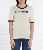 Футболка MONOTYPE FLOCK Tommy Hilfiger - кремовый(WW0WW41208)