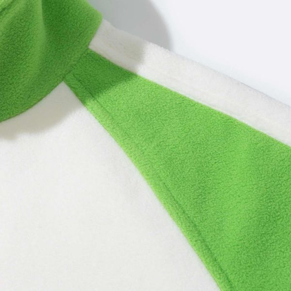 Толстовка Turbo fleece лаймовый / белый - фото 4