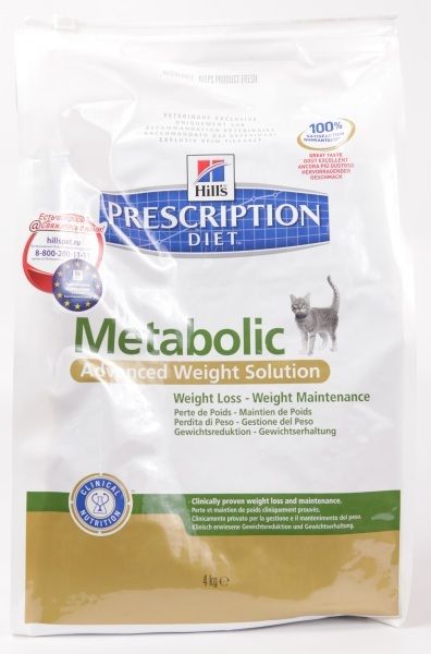 Hill's PD Metabolic для кошек для коррекции веса