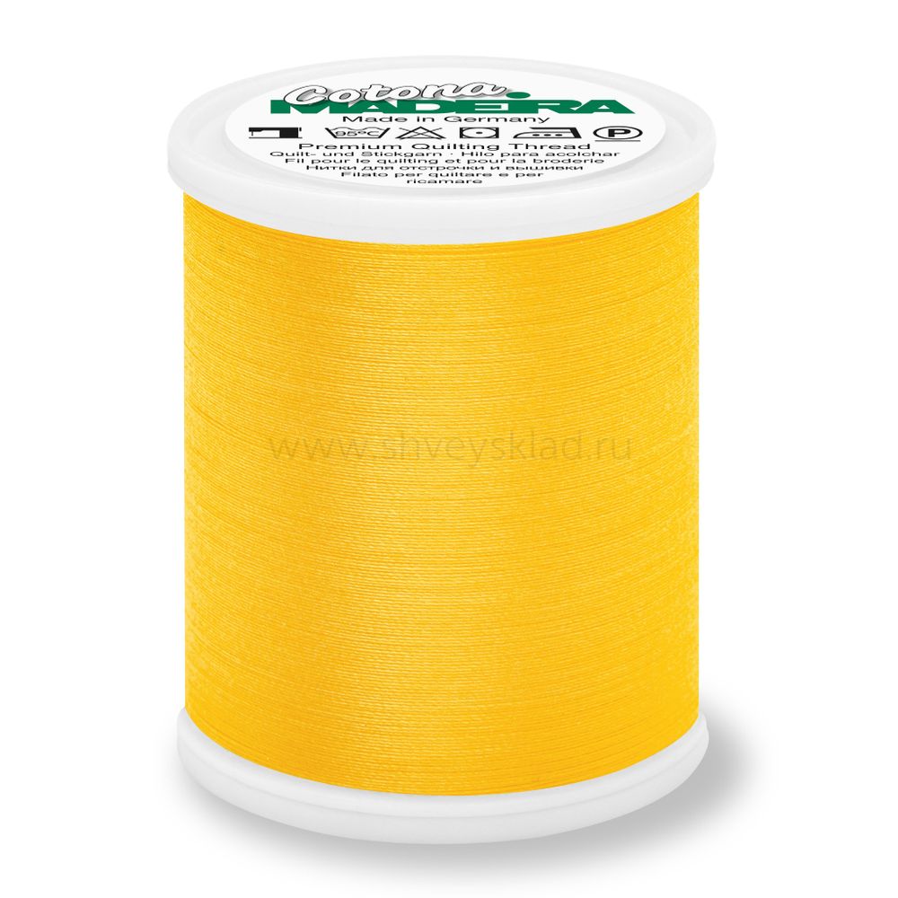 Нитки вышивальные хлопок Madeira Cotona №50, 1000 м, цв. 668, 9350, 5 катушек