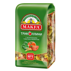 Макароны Makfa Триколлини  СВИТКИ 450 гр