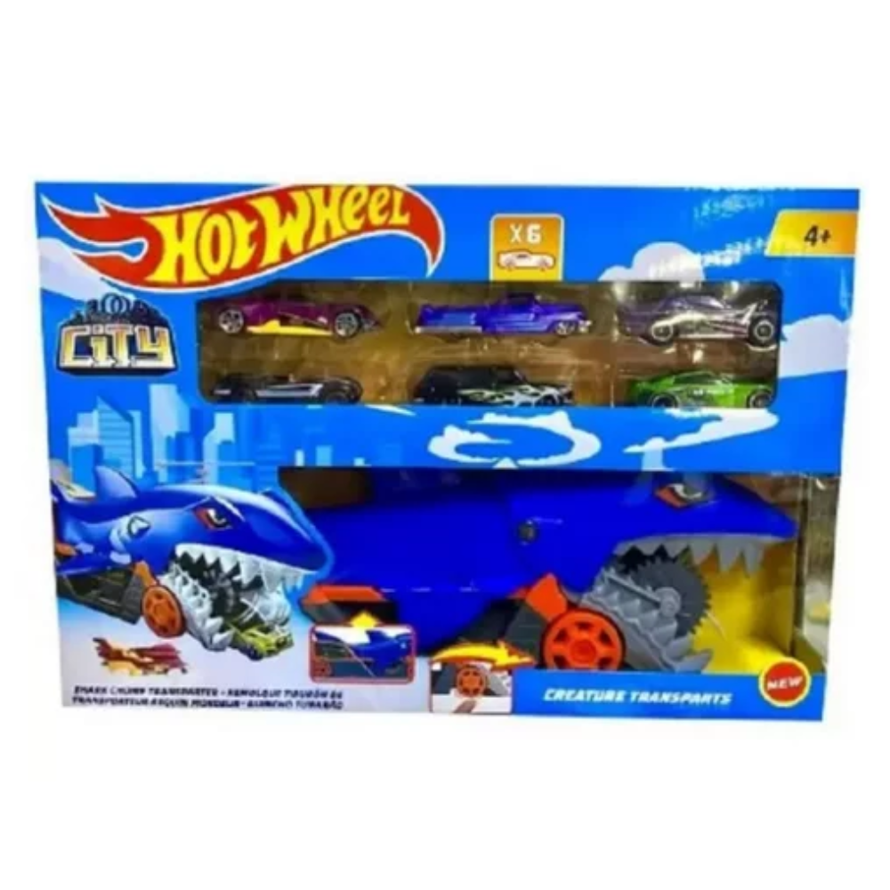 Игровой набор Hot Wheels Акула