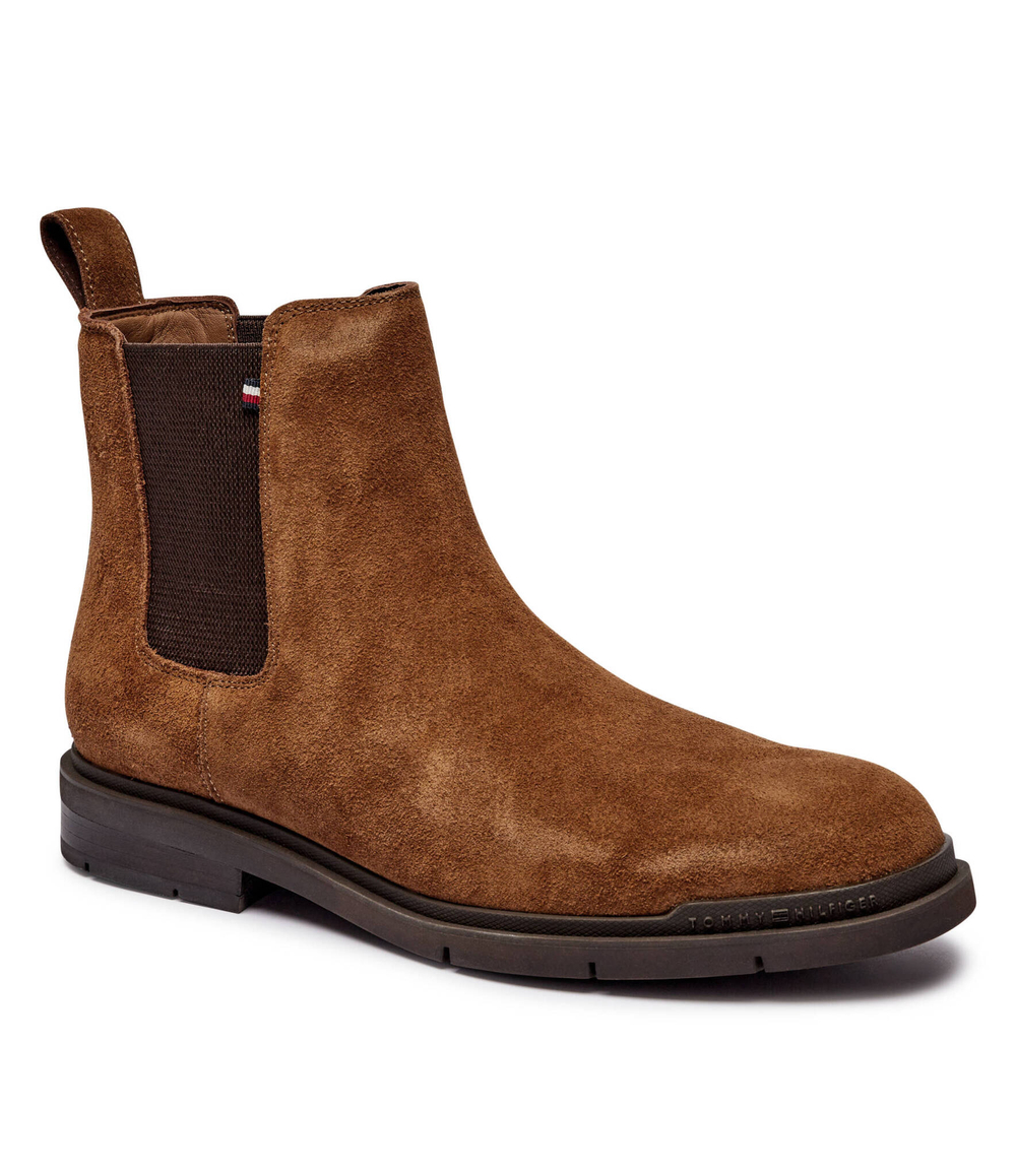 Кожаные челси CHELSEA Tommy Hilfiger - коричневый(FM0FM05102)