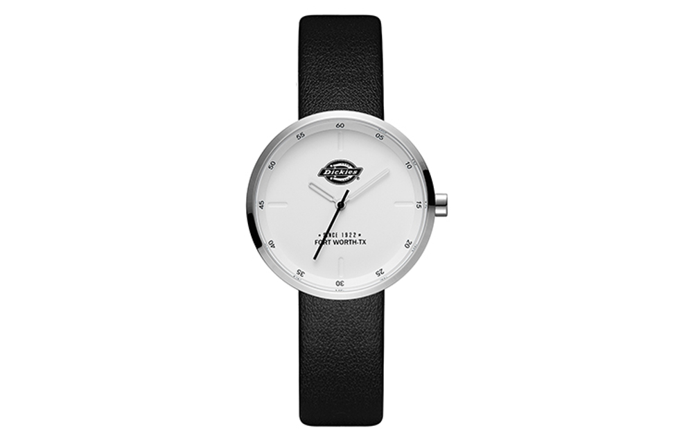 Dickies CL 103 Dix Wrist Watch Quartz Movement Silicone Strap Pink Watch Dial Women"s Watch