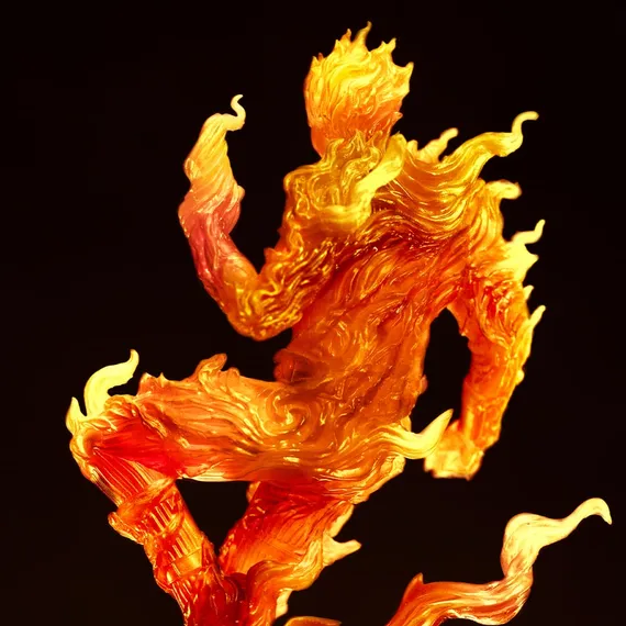 Статуэтка Фантастическая четверка: Человек Факел 1:10 / Fantastic Four Human Torch