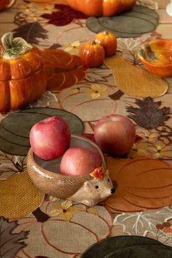 Блюдо 23см Anna Lafarg Bright pumpkin Тыква оранжевая