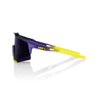 Спортивные очки 100% SPEEDCRAFT - Matte Metallic Digital Brights - Dark Purple Lens - OS