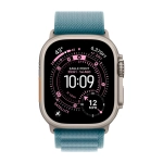 Умные часы Apple Watch Ultra 3 (2025) GPS + Cellular, 49mm, Natural Titanium Case with Light Blue Alpine Loop, S