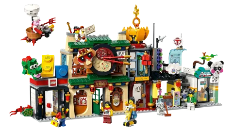 Конструктор LEGO Monkie Kid 80036 Город фонарей