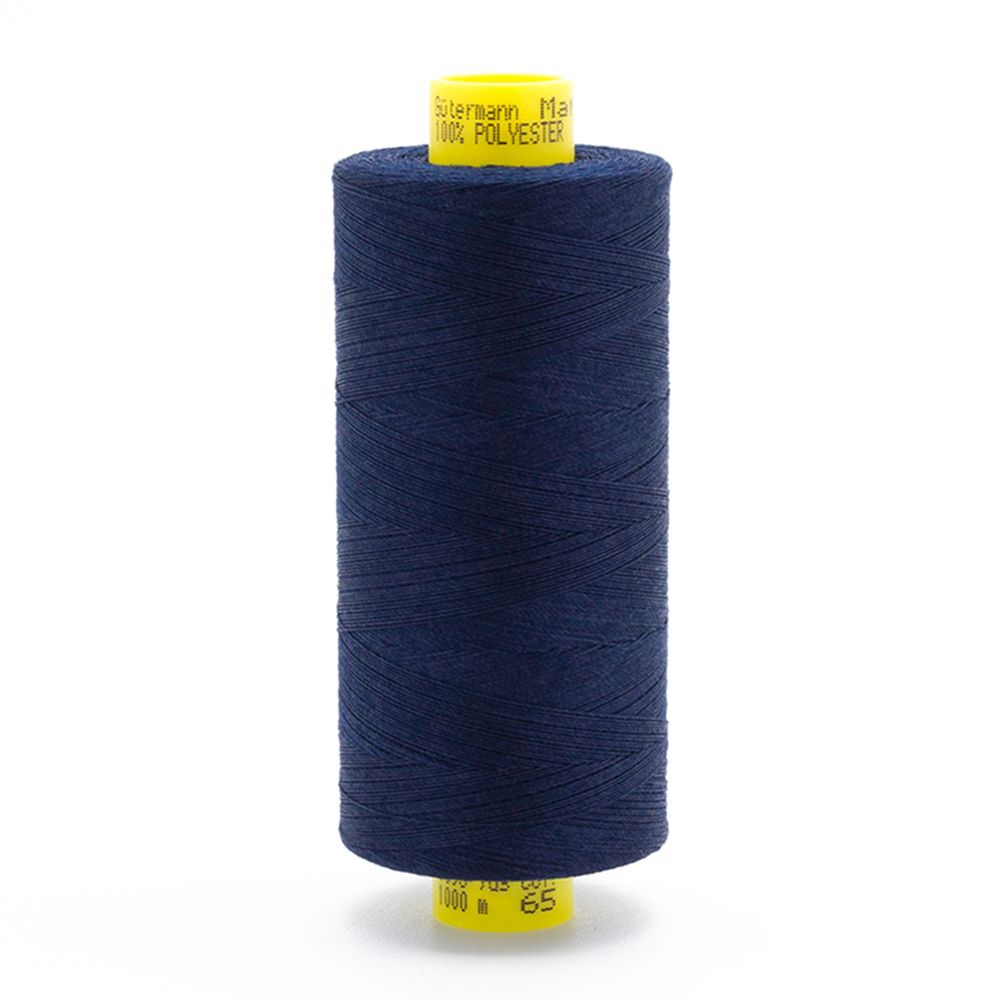 Нитка Gutermann Mara 120 (1000 метров), 1 кат., универсальная | 065 черничный