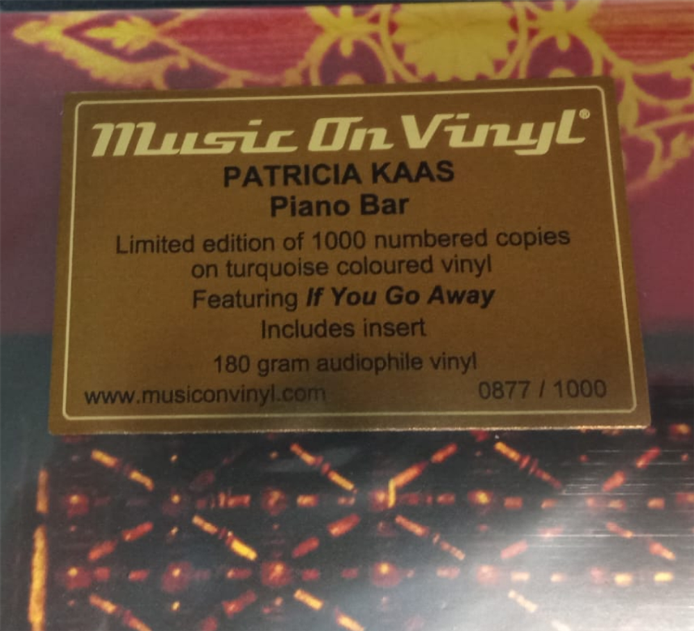 Patricia Kaas / Piano Bar (Coloured Vinyl)(LP)
