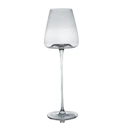 Бокал для вина 410 мл "Zie Optical" d 8,9/5,4 см h27 см оптические грани P.L. - BarWare [4]